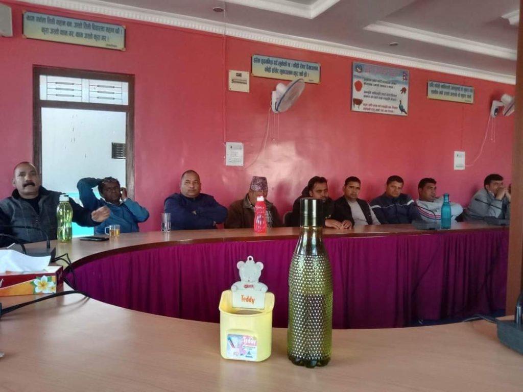 त्रिसिद्देश्वरि राप्ति यातायात सेवा प्रा.लि.को साधारणसभा तथा अधिबेशनको तयारी तिब्र