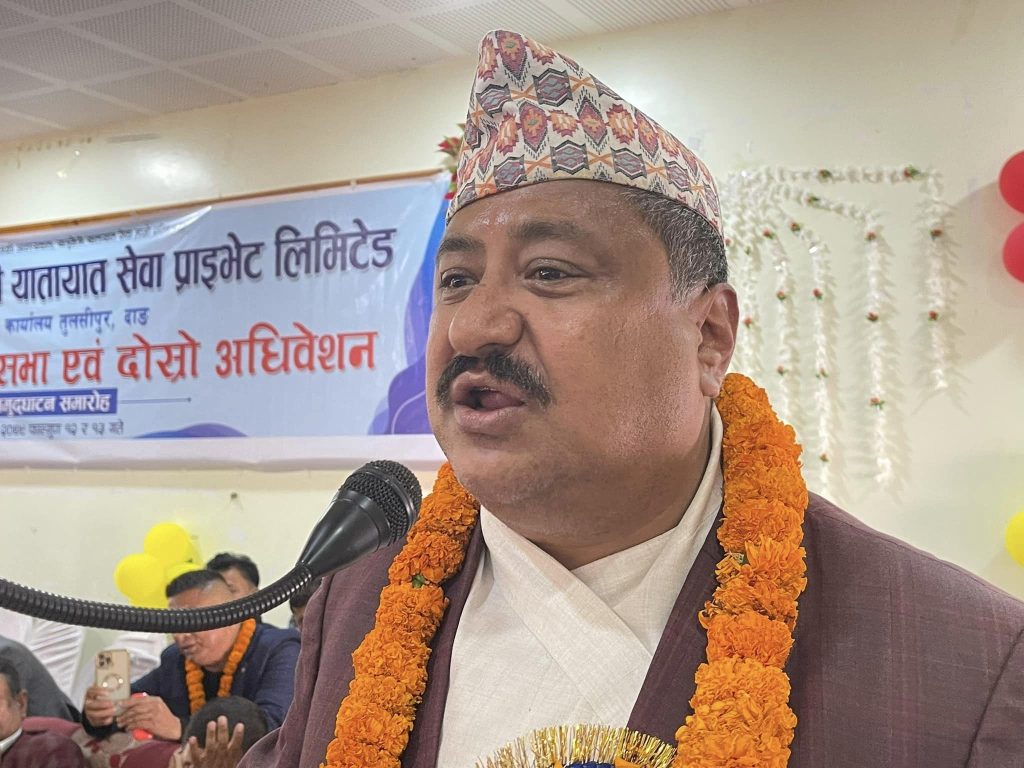 यातायात व्यवसायीहरू माथि सिन्डीकेटका नाममा राज्यबाट अपमान भयो : अध्यक्ष स्वाँर