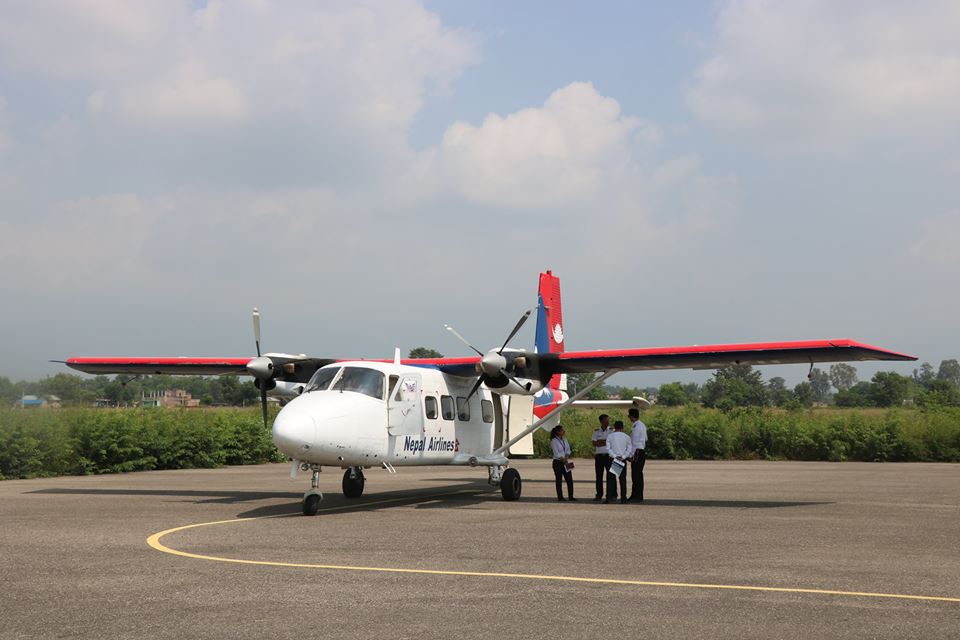 नेपाल एयरलाइन्सले दाङ काठमाडौं भाडा घटायो