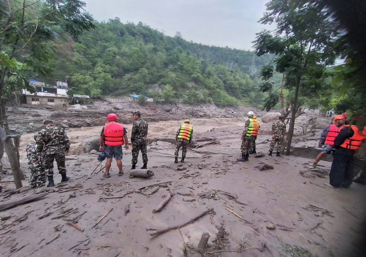 बाढी पहिरो अपडेट : ६ को मृत्यु, ६ घाइते २९ बेपत्ता