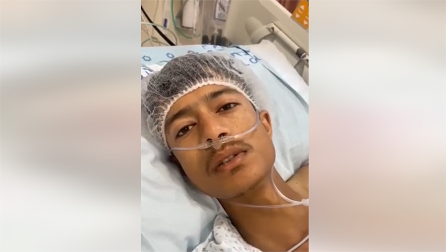 इजरायलमा घाइते भएका दाङका प्रबीण डाँगीको शल्यक्रिया सफल