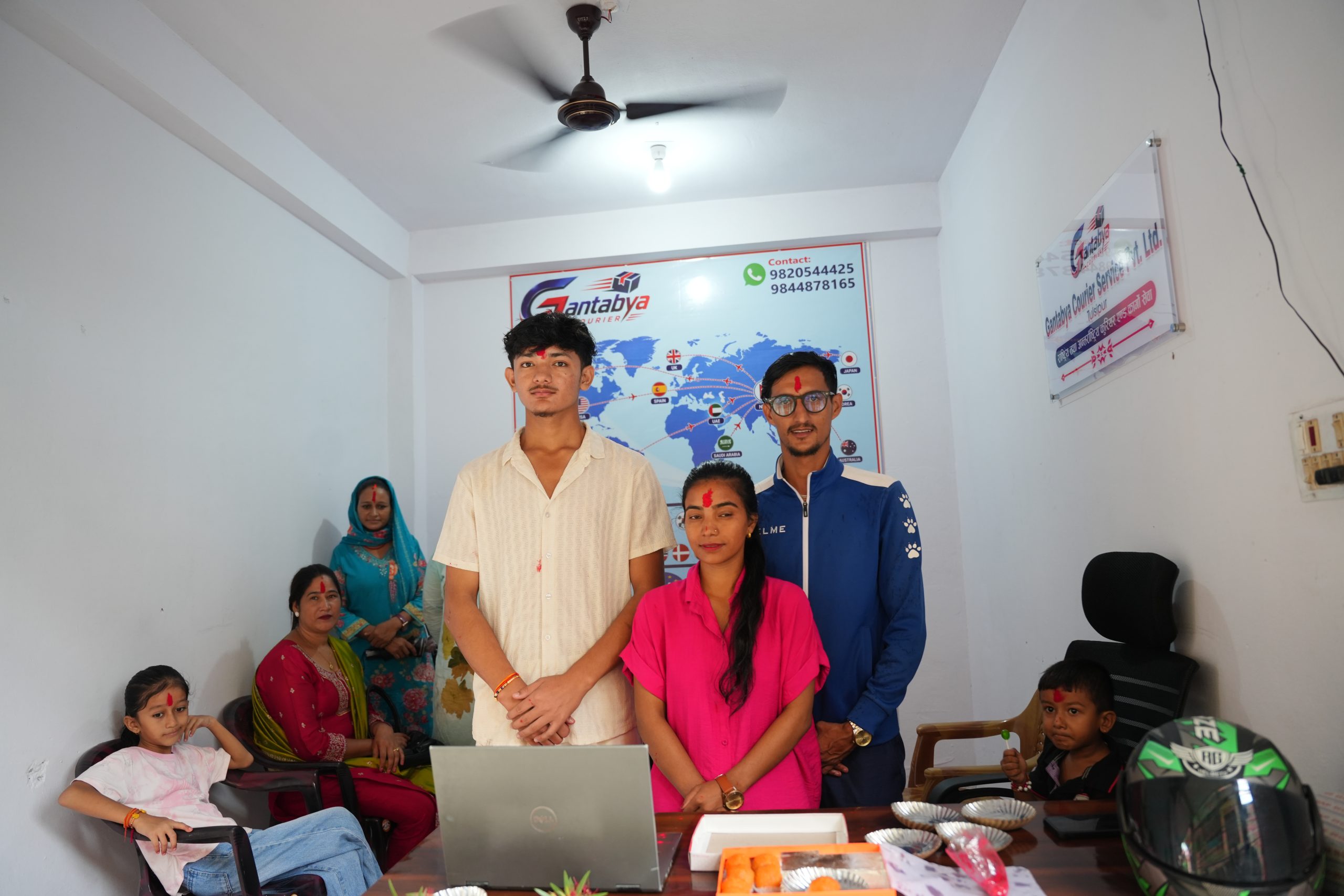 तुलसीपुरमा गन्तव्य कुरियरको शाखा सञ्चालनमा, ‘घरघरबाट सेवा’ दिने लक्ष्य