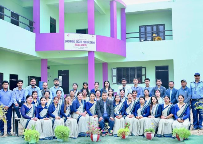 भोटेकोशी बाढीपीडितको पीडामा ‘सक्सेस एकाडेमी’को सहारा, एक दिनको तलब सहयोग